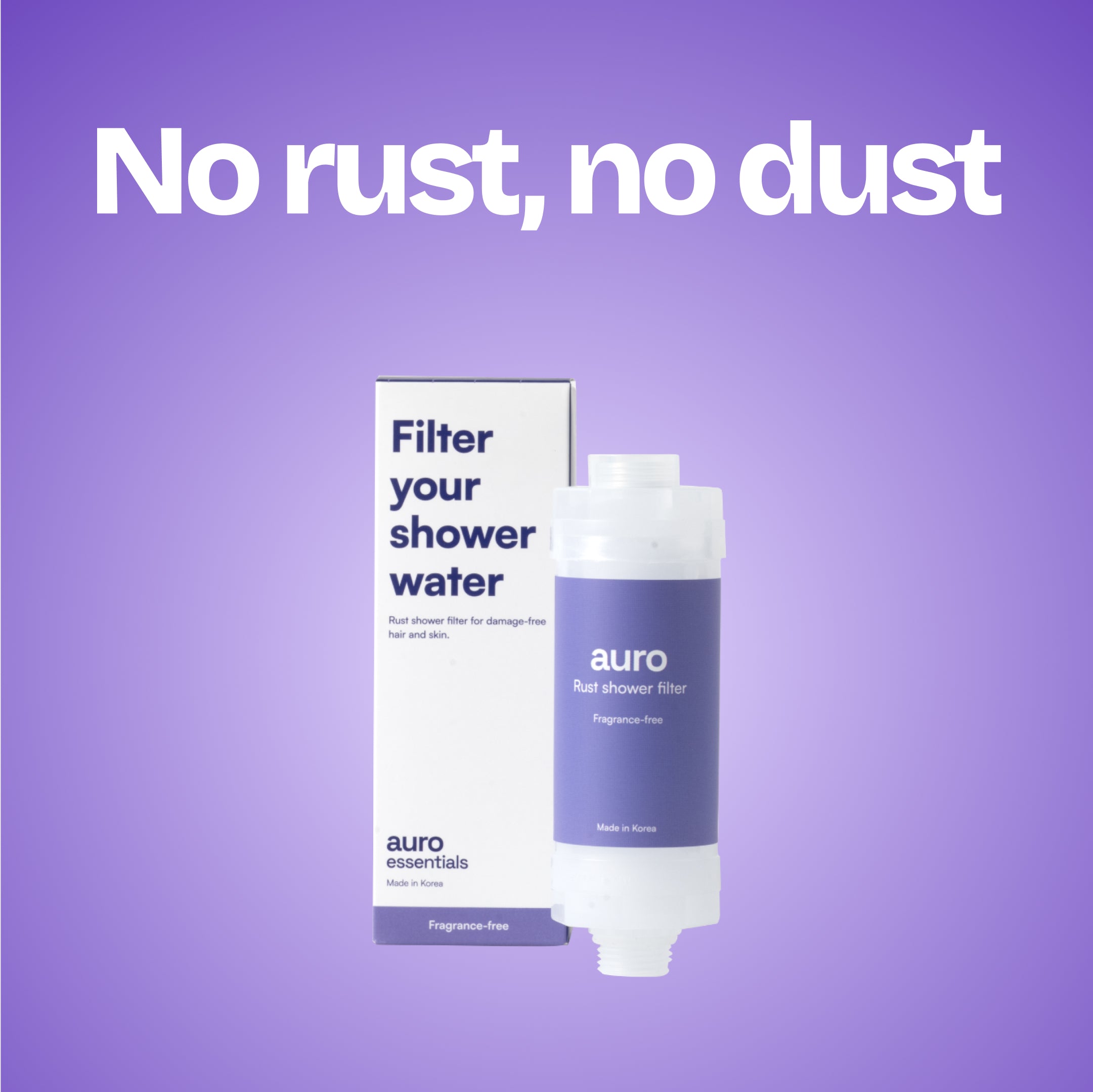 Rust Shower Filter